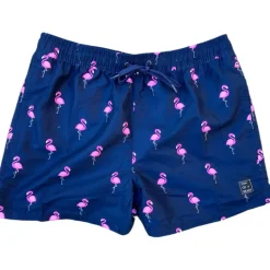 Son of a Beach Zwembroek* Flamingo zwembroek junior dark blue