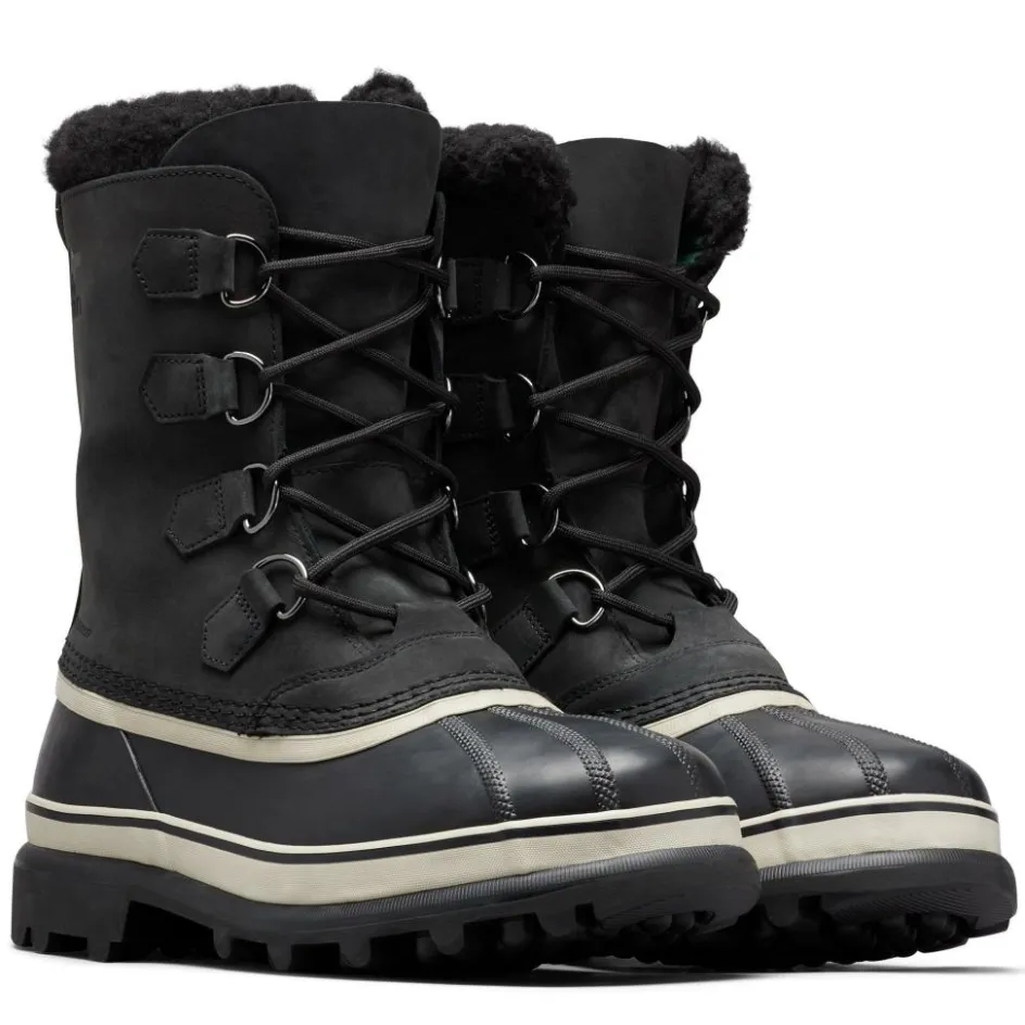 Sorel Snowboots & Winterlaarzen|Wintersport*Caribou snowboots heren black dark stone