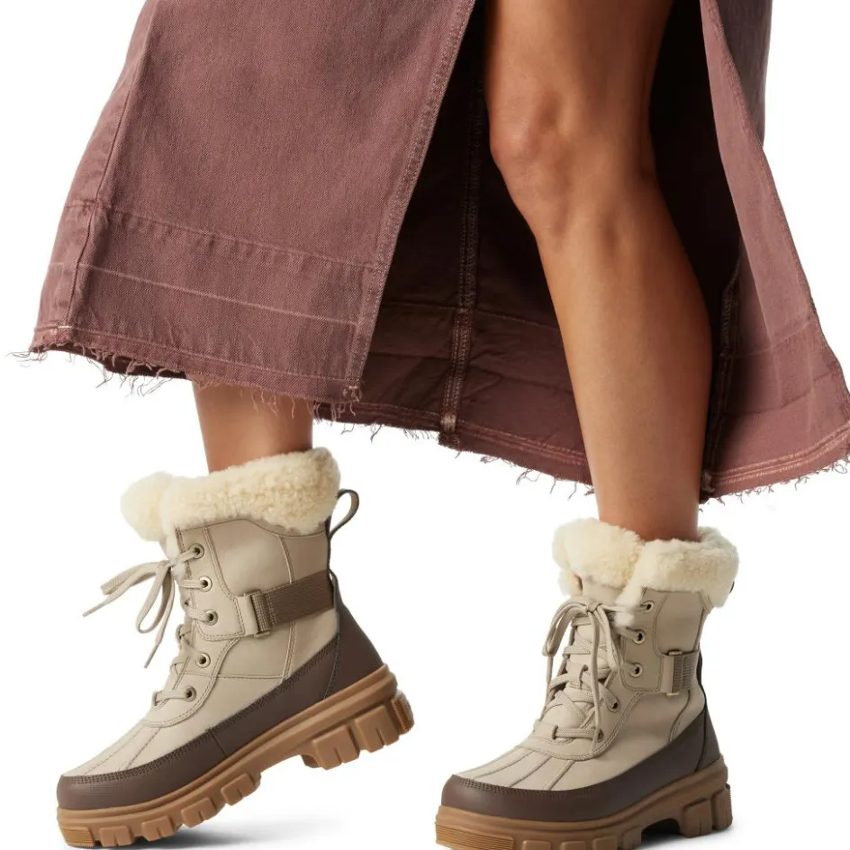 Sorel Snowboots & Winterlaarzen|Wintersport*Torino V snowboots dames omega taupe gum
