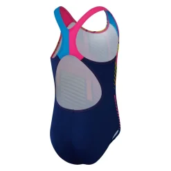 Speedo Badpakken*Digital Placement Splashback badpak junior blue pink