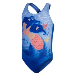 Speedo Badpakken*Digital Printed badpak junior blue