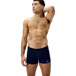 Speedo Zwembroek*Endurance+ MAX Tech Panel zwemboxer heren navy blue