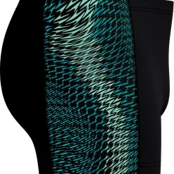 Speedo Zwembroek*Endurance+ MAX Tech Panel zwemboxer heren black turquoise