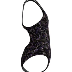 Speedo Badpakken*Hyperboom Medalist Allover Print badpak junior black peach
