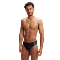 Speedo Zwembroek*Medley Logo zwemslip heren black grey
