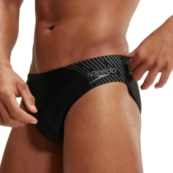 Speedo Zwembroek*Medley Logo zwemslip heren black grey