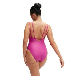 Speedo Badpakken*Shaping Strappy badpak dames berry