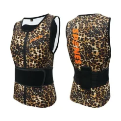 Spines Wintersport Protectie|Wintersport*Rugbeschermer leopard