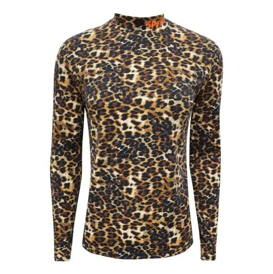Spines Thermokleding|Wintersport*Thermoshirt dames leopard