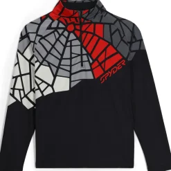 Spyder Skipullies|Wintersport*Legacy Half Zip skipully heren black