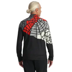 Spyder Skipullies|Wintersport*Legacy Half Zip skipully heren black