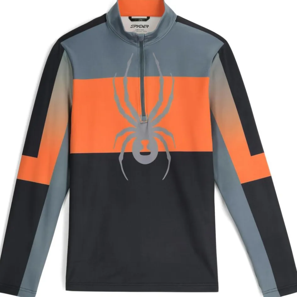 Spyder Skipullies|Wintersport*Podium skipully heren flash orange