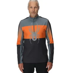 Spyder Skipullies|Wintersport*Podium skipully heren flash orange