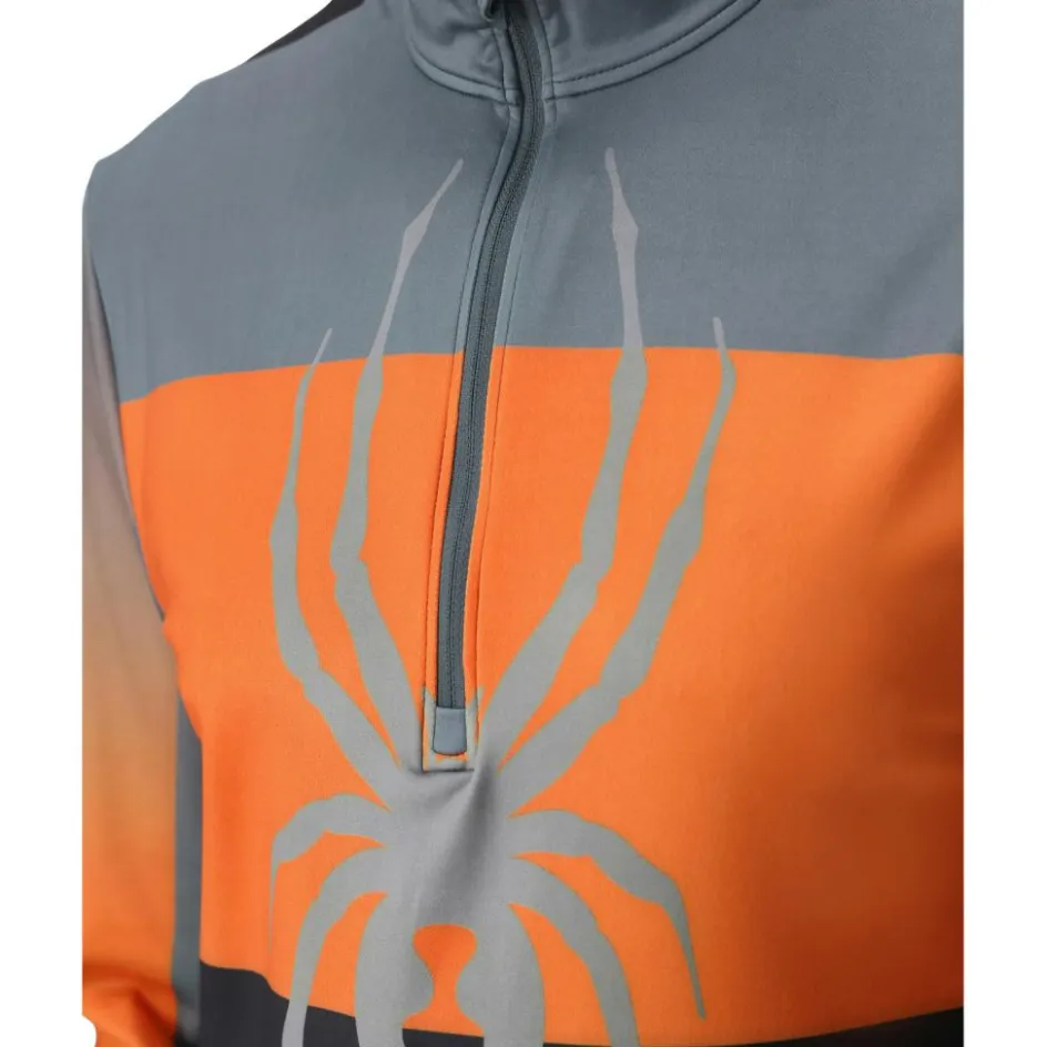 Spyder Skipullies|Wintersport*Podium skipully heren flash orange