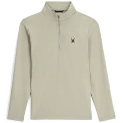 Spyder Skipullies|Wintersport*Prospect Half Zip skipully heren concrete
