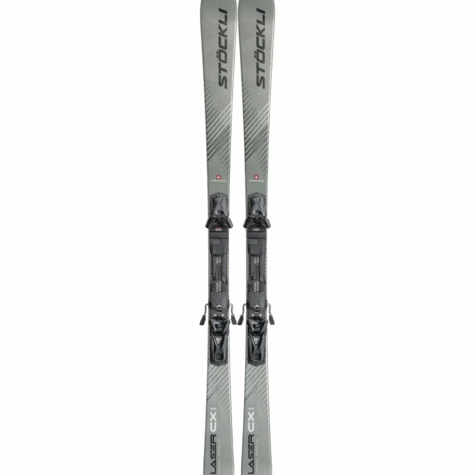 Stöckli Ski's|Wintersport*Laser CX 25 - 26 ski's met SRT 12 binding