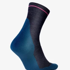 STOX Energy Socks Wandelsokken|Wandelsokken* Merino Hiking wandel compressiesokken dames dark blue pink