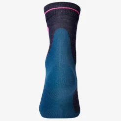 STOX Energy Socks Wandelsokken|Wandelsokken* Merino Hiking wandel compressiesokken dames dark blue pink