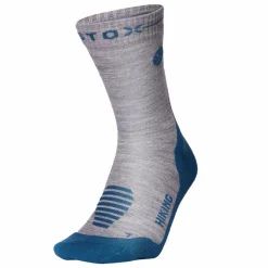 STOX Energy Socks Wandelsokken|Wandelsokken* Merino Hiking wandel compressiesokken heren silver grey teal