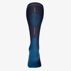 STOX Energy Socks Wandelsokken|Wandelsokken* Merino Hiking wandel compressiesokken dames dark blue coral