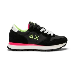 SUN68 Schoenen*Ally Solid Nylon schoenen dames black yellow fluo
