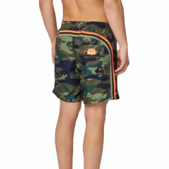 Sundek Zwembroek*Camou M505BDP0153 zwembroek heren deep forest