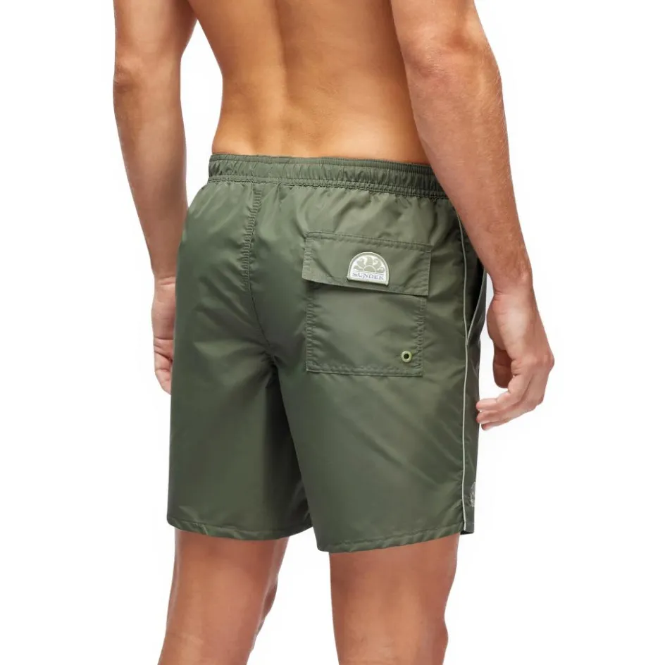 Sundek Zwembroek*M420BDTA100 zwembroek heren dark ar green