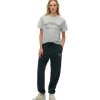 Superdry Broeken*Athletic Essential Boyfriend joggingbroek dames eclipse navy
