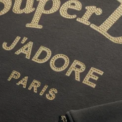 Superdry Truien & Vesten*Brand Mark sweater dames vintage black