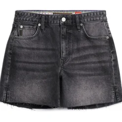 Superdry Broeken*Cut Off short dames black stone