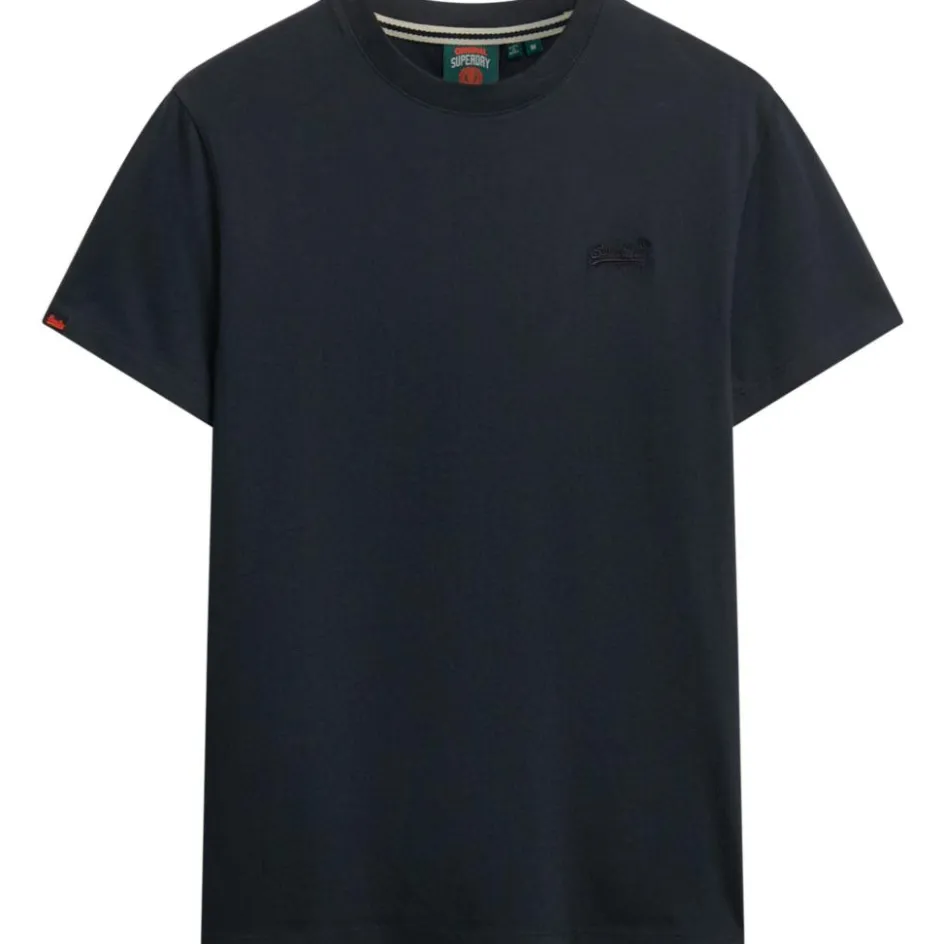 Superdry Shirts, Polo's & Blouses*Essential shirt heren eclipse navy