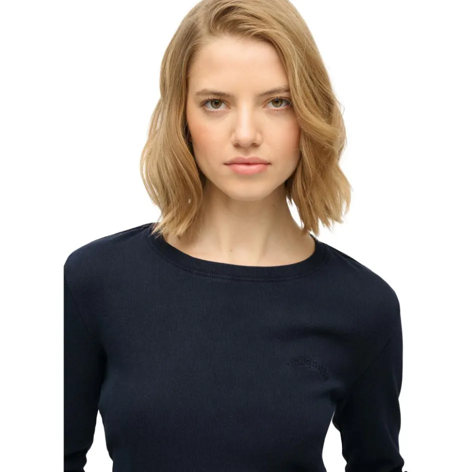 Superdry Truien & Vesten*Essential sweater dames eclipse navy