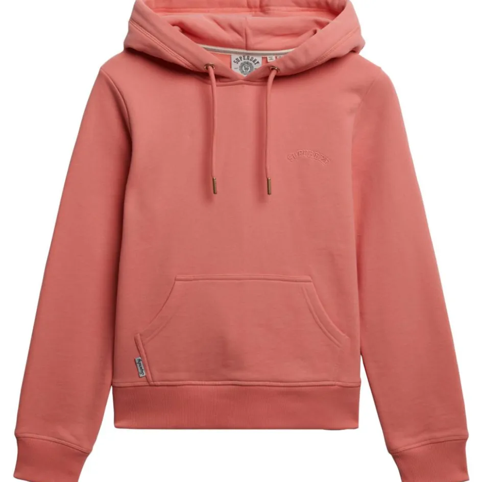 Superdry Truien & Vesten*Essentials hoodie dames lantana pink