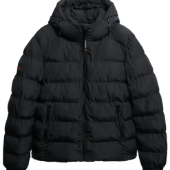 Superdry Jassen*Sports winterjas heren ebony