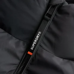 Superdry Jassen*Sports winterjas heren ebony