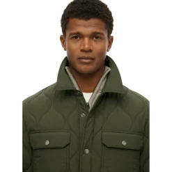 Superdry Jassen*Surplus jas heren olive green