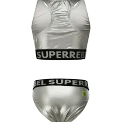SuperRebel Bikini*Carmel bikini junior silver foil