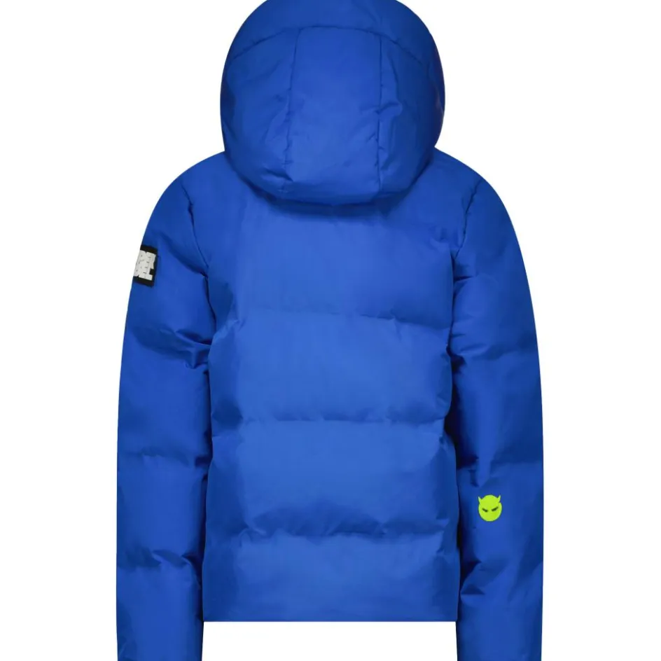 SuperRebel Ski Jassen|Wintersport*COLORADO winterjas junior fluo kobalt