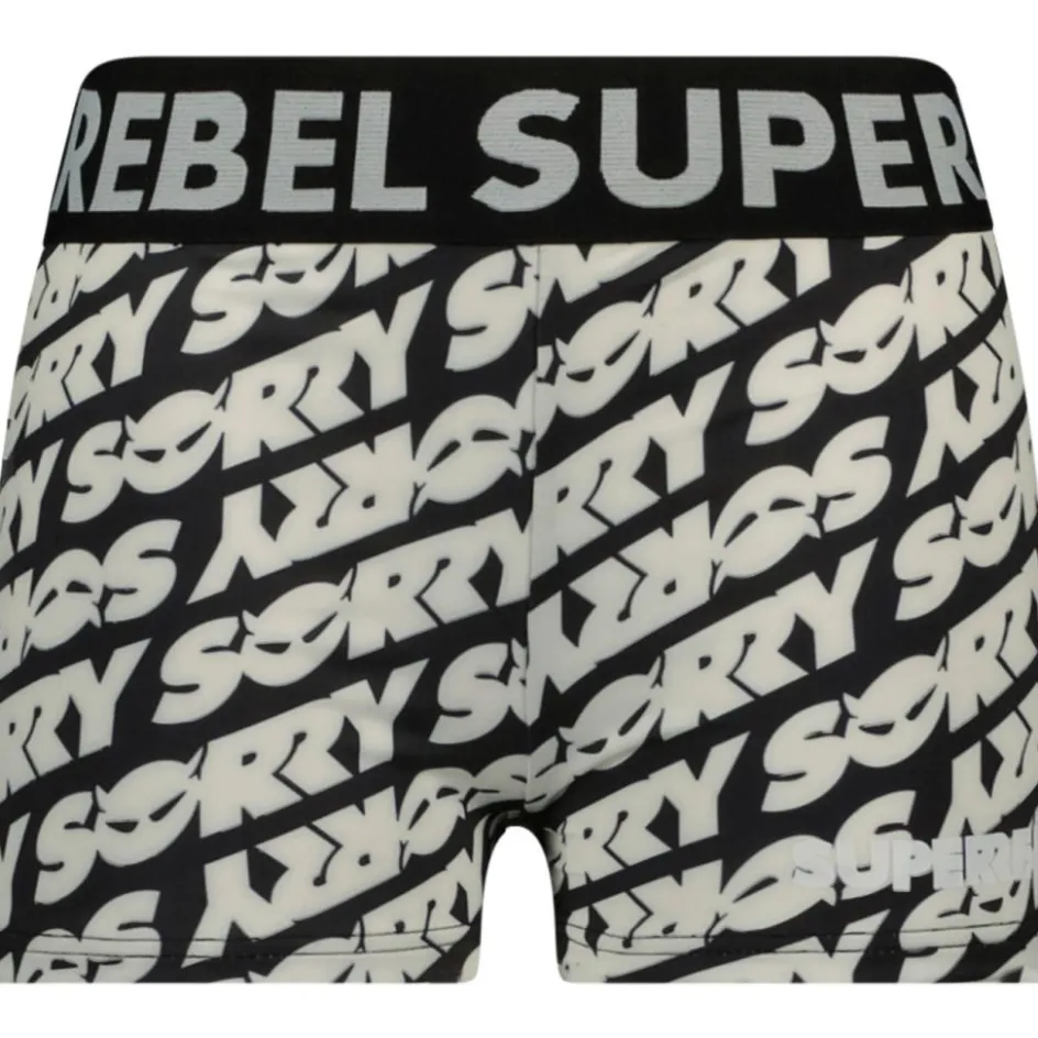 SuperRebel Zwembroek*Diablo zwemboxer junior sorry