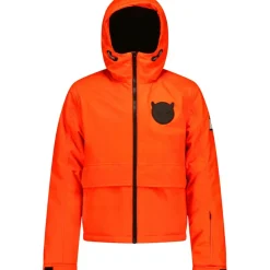 SuperRebel Ski Jassen|Wintersport*SPACE winterjas junior neon orange