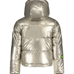 SuperRebel Ski Jassen|Wintersport*SPICY winterjas junior silver foil