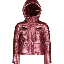 SuperRebel Ski Jassen|Wintersport*SPICY winterjas junior pink metallic