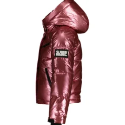 SuperRebel Ski Jassen|Wintersport*SPICY winterjas junior pink metallic
