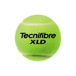 Tecnifibre Tennisballen*XLD tennisballen 4-pack geel