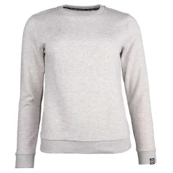 The Indian Maharadja Hockeykleding* Crew Emboss hockeytrui dames grey