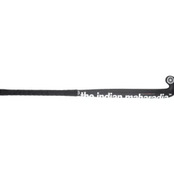 The Indian Maharadja Hockeystick* F-100 Low Bow hockeystick black white