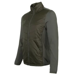 The Indian Maharadja Tenniskleding* Goa Padded trainingsjack heren mud green