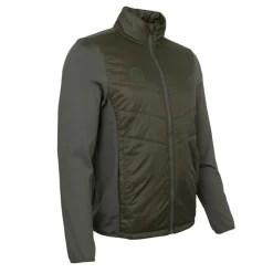 The Indian Maharadja Tenniskleding* Goa Padded trainingsjack heren mud green