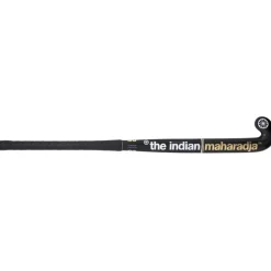 The Indian Maharadja Hockeystick* Gold 95 Low Bow hockeystick black gold