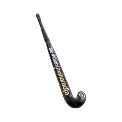 The Indian Maharadja Hockeystick* Gold 95 Low Bow hockeystick black gold